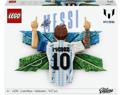 LEGO® Editions 43018 Lionel Messi – Okamžik víťazstvo