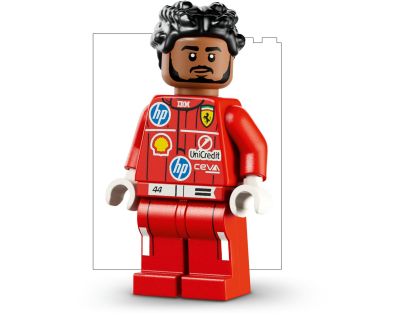 LEGO® Editions 43022 Prilba Lewis Hamilton zo Scuderia Ferrari HP