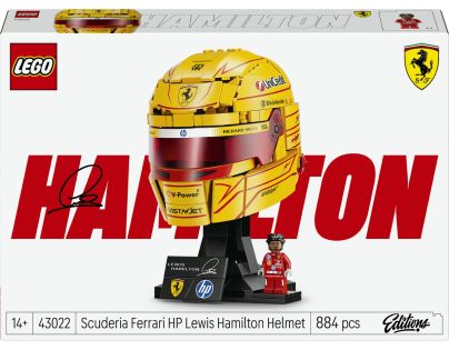LEGO® Editions 43022 Prilba Lewis Hamilton zo Scuderia Ferrari HP