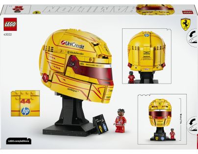 LEGO® Editions 43022 Prilba Lewis Hamilton zo Scuderia Ferrari HP