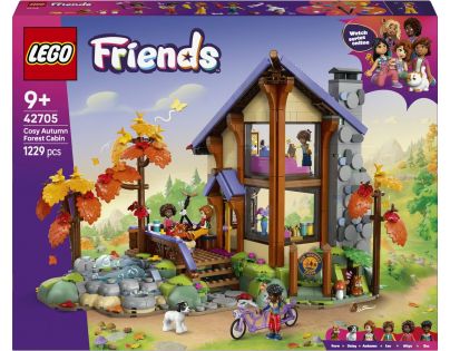 LEGO® Friends 42705 Útulná chata v jesennom lese