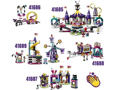 LEGO® Friends 41689 Kúzelné jarmočné atrakcie