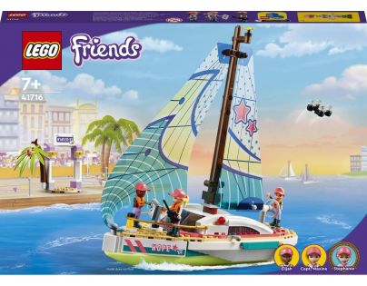 LEGO® Friends 41716 Stephanie a dobrodružstvo na plachetnici