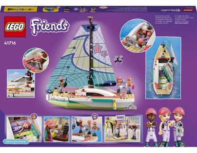 LEGO® Friends 41716 Stephanie a dobrodružstvo na plachetnici