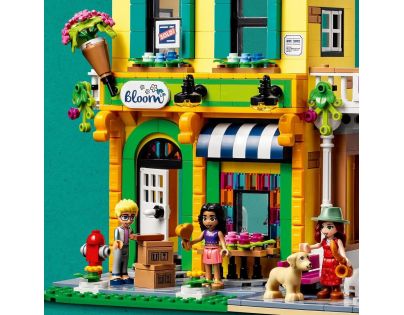 LEGO® Friends 41732 Kvetinárstvo a dizajn štúdio v centre mesta