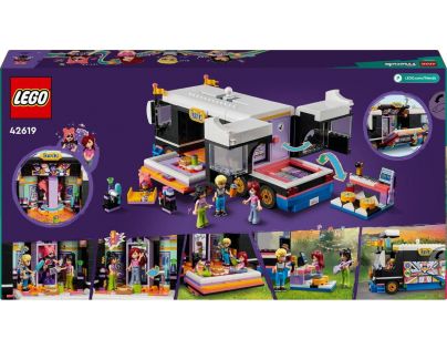 LEGO® Friends 42619 Autobus pre turné popových hviezd