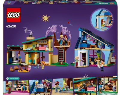 LEGO® Friends 42620 Rodinné domy Ollyho a Paisley