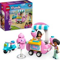 LEGO® Friends 42643 Stánok s cukrovou vatou a skúter