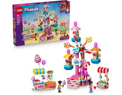 LEGO® Friends 42700 Kolotoč so sladkosťami a cupcaky