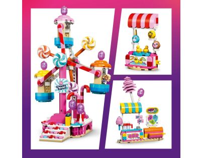LEGO® Friends 42700 Kolotoč so sladkosťami a cupcaky