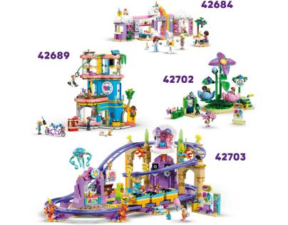 LEGO® Friends 42700 Kolotoč so sladkosťami a cupcaky