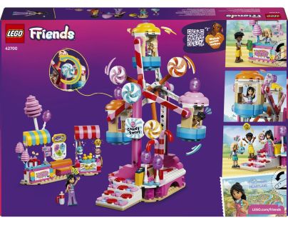 LEGO® Friends 42700 Kolotoč so sladkosťami a cupcaky