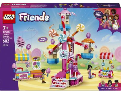 LEGO® Friends 42700 Kolotoč so sladkosťami a cupcaky
