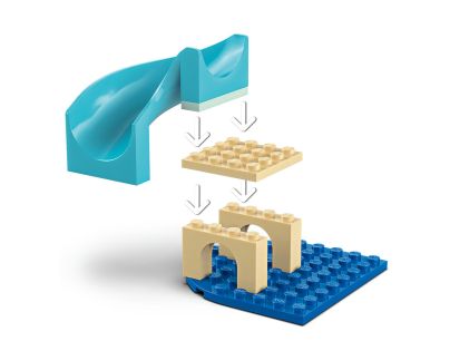 LEGO® Gábinin kúzelný domček 11204 Dobrodružstvo v akváriu morskej víly Gábi