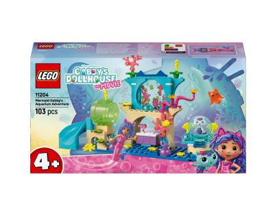 LEGO® Gábinin kúzelný domček 11204 Dobrodružstvo v akváriu morskej víly Gábi
