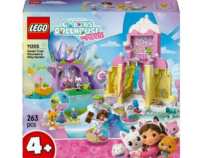 LEGO® Gábinin čarovný domček 11205 Cukrová hora a Mačacia záhradka - Poškodený obal