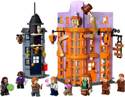 LEGO® Harry Potter™ 76422 Šikmá ulička: Vydarené výmysly Weasleyovcov