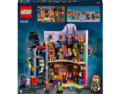 LEGO® Harry Potter™ 76422 Šikmá ulička: Vydarené výmysly Weasleyovcov