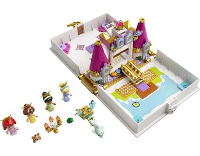 LEGO® Disney Princess™ 43193 Ariel, Kráska, Popoluška a Tiana a ich rozprávková kniha dobrodružstiev