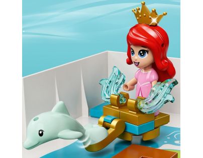 LEGO® Disney Princess™ 43193 Ariel, Kráska, Popoluška a Tiana a ich rozprávková kniha dobrodružstiev