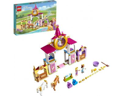 LEGO® Disney Princess™ 43195 Kráľovské stajne Krásky a Rapunzel