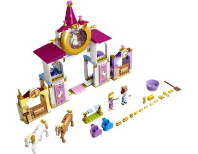 LEGO® Disney Princess™ 43195 Kráľovské stajne Krásky a Rapunzel