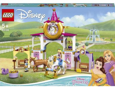 LEGO® Disney Princess™ 43195 Kráľovské stajne Krásky a Rapunzel