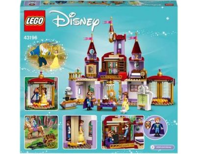LEGO® Disney Princess ™ 43196 Zámok Belly a zvieraťa