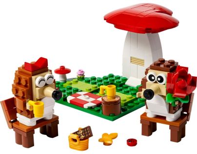 LEGO® Iconic 40711 Ježkovia na pikniku - Poškodený obal