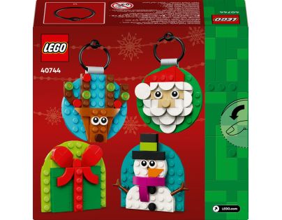 LEGO® Iconic 40744 Sada vianočných ozdôb