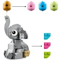 LEGO® Iconic 40814 Sloník na oblohe 5