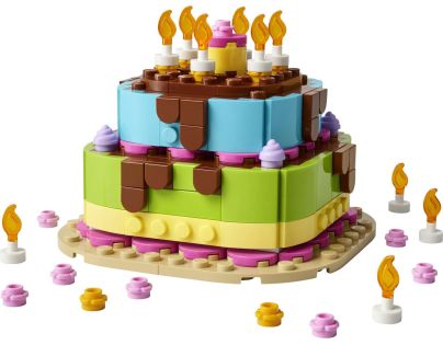 LEGO® Iconic 40815 Narodeninová torta