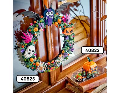 LEGO® Iconic 40822 Pick-up s halloweenskymi tekvicami