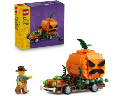 LEGO® Iconic 40822 Pick-up s halloweenskymi tekvicami