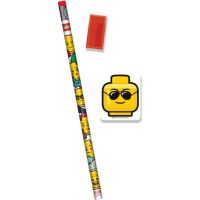 LEGO® Iconic Stationery Set ceruzka, strúhadlo, guma 4