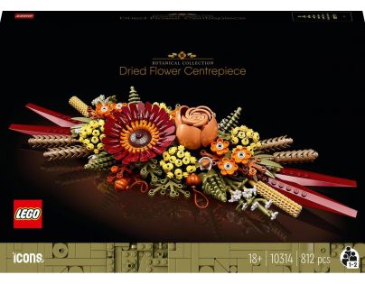 LEGO® Icons 10314 Dekorácia zo sušených kvetov