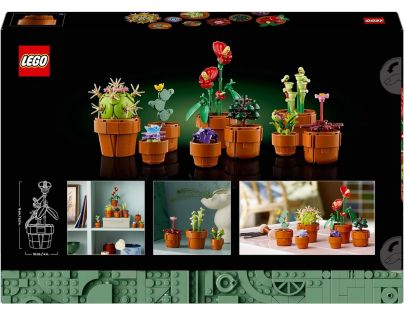 LEGO® ICONS 10329 Miniaturné rostliny - Poškodený obal
