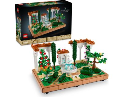 LEGO® Icons 10359 Záhrada s fontánou - Poškodený obal