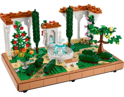 LEGO® Icons 10359 Záhrada s fontánou - Poškodený obal