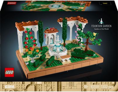 LEGO® Icons 10359 Záhrada s fontánou - Poškodený obal