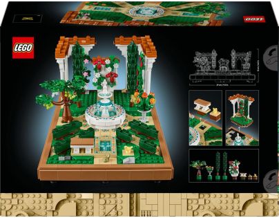 LEGO® Icons 10359 Záhrada s fontánou - Poškodený obal