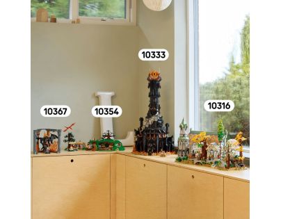 LEGO® Icons 10367 Knižná zarážka: Pán prsteňov – Balrog™