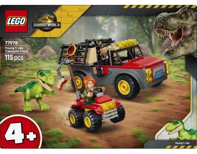 LEGO® Jurassic World 77978 Nákladiak na prepravu malého T-rexa