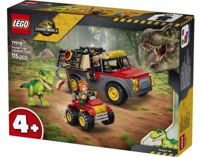 LEGO® Jurassic World 77978 Nákladiak na prepravu malého T-rexa