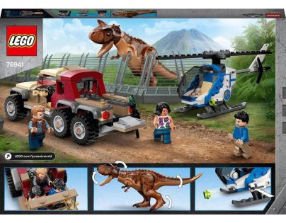 LEGO® Jurassic World™ 76941 Dinosauria naháňačka s Carnotaurom