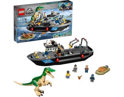 LEGO® Jurassic World™ 76942 Útek Baryonyxa z lode