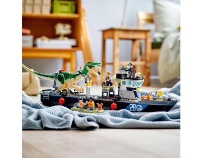 LEGO® Jurassic World™ 76942 Útek Baryonyxa z lode