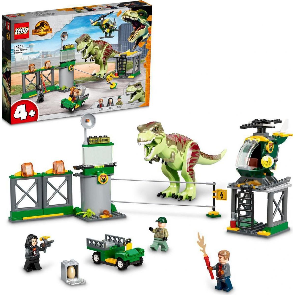 LEGO® Jurassic World™ 76944 Útok T-Rexe