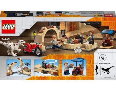 LEGO® Jurassic World™ 76945 Atrociraptor: naháňačka na motorke