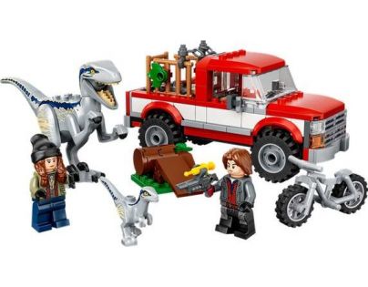 LEGO® Jurassic World™ 76946 Odchyt Velociraptorov Blue a Bety